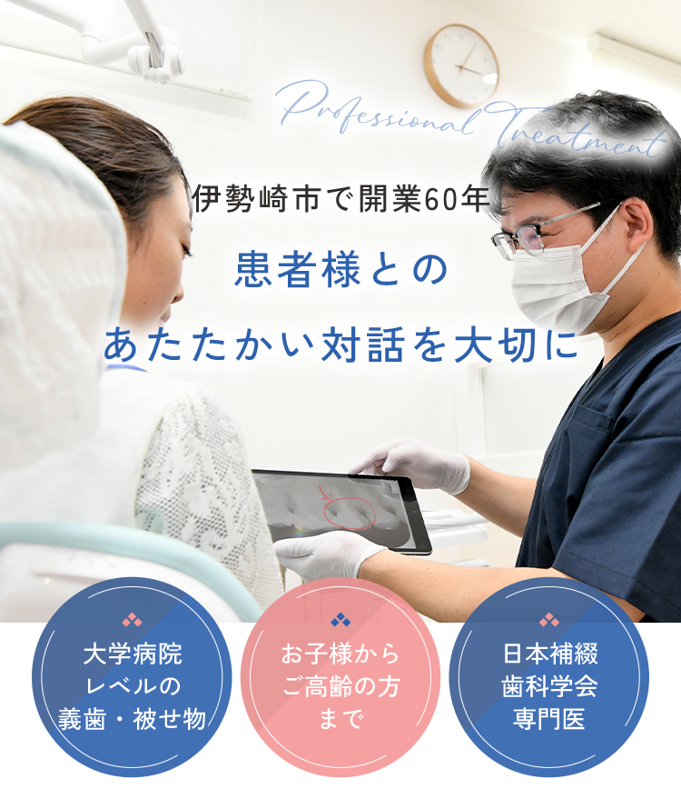 伊勢崎市で開業60年患者様とのあたたかい対話を大切に